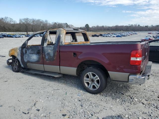 FORD F150 2005 burgundy  gas 1FTPX12525NA10208 photo #3