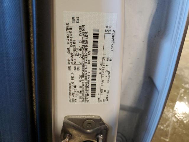 2019 FORD ESCAPE SEL - 1FMCU9HD4KUC48319