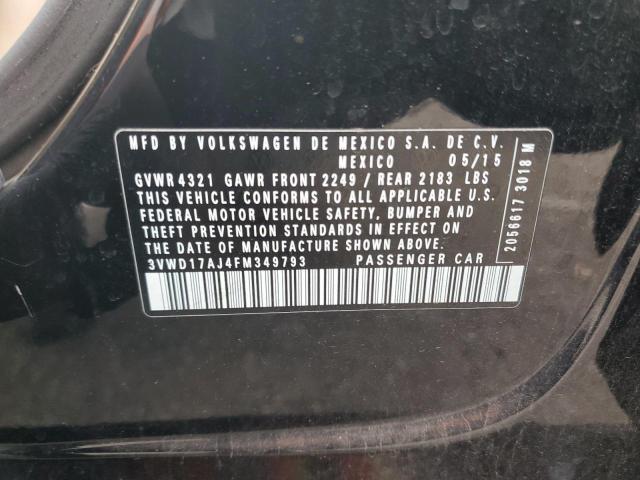 2015 VOLKSWAGEN JETTA SE - 3VWD17AJ4FM349793