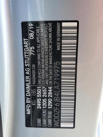2020 MERCEDES-BENZ E 450 4MAT - WDDZF6JB4LA719975