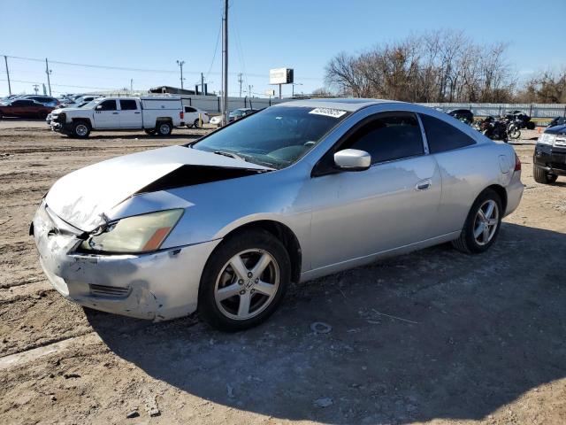 HONDA ACCORD EX 2004 gray coupe gas 1HGCM725X4A005940 photo #1