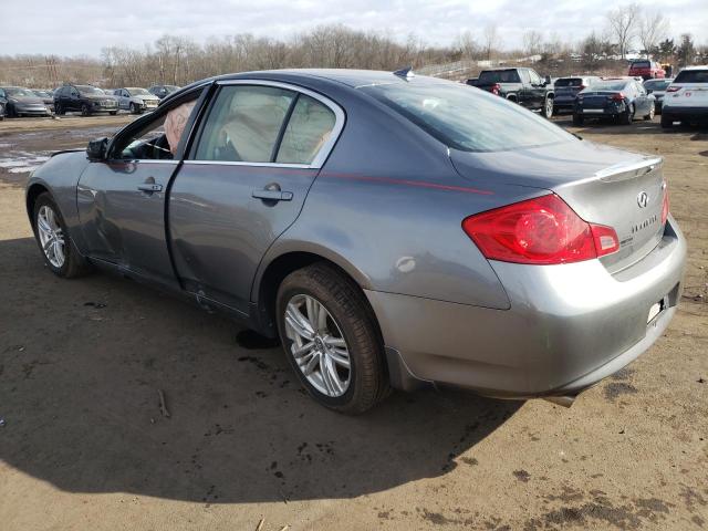 INFINITI G25 2011 gray  gas JN1DV6AR7BM651594 photo #3