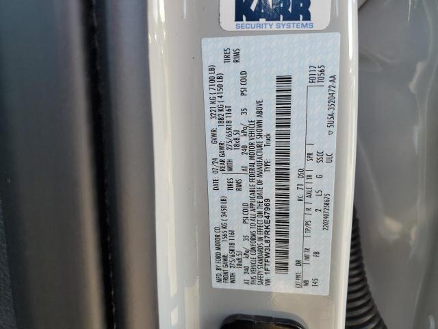 2024 FORD F150 XLT 1FTFW3L87RKE47969