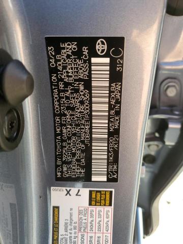 2023 TOYOTA COROLLA LE - JTDB4MEE1P3009369