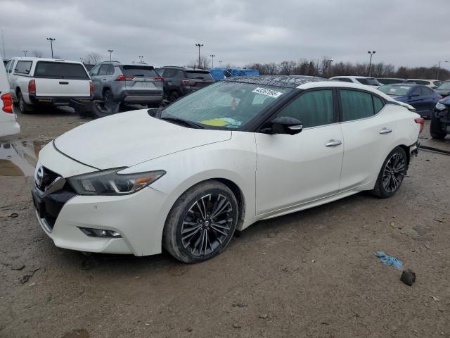 NISSAN MAXIMA 3.5 2016 white  gas 1N4AA6AP1GC404911 photo #1