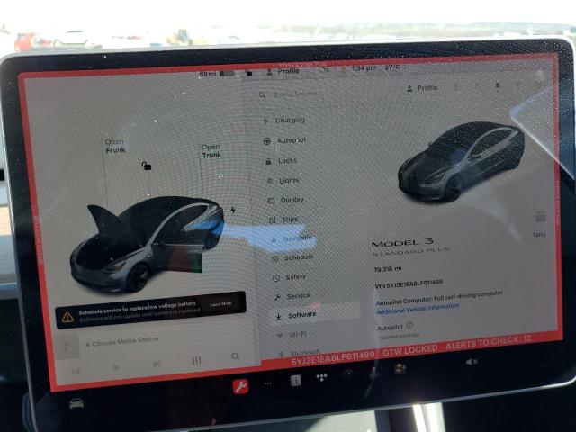 2020 TESLA MODEL 3 - 5YJ3E1EA8LF611499