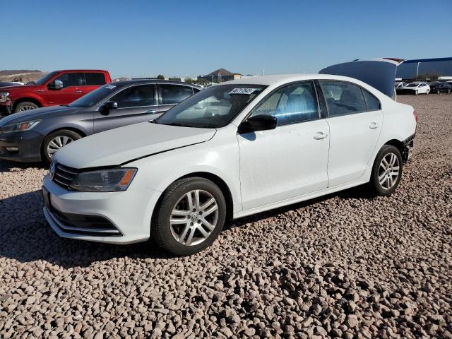 VOLKSWAGEN JETTA BASE 2015 white  gas 3VW2K7AJ2FM224151 photo #1