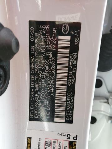 2020 LEXUS UX 250H - JTHR9JBH5L2032813