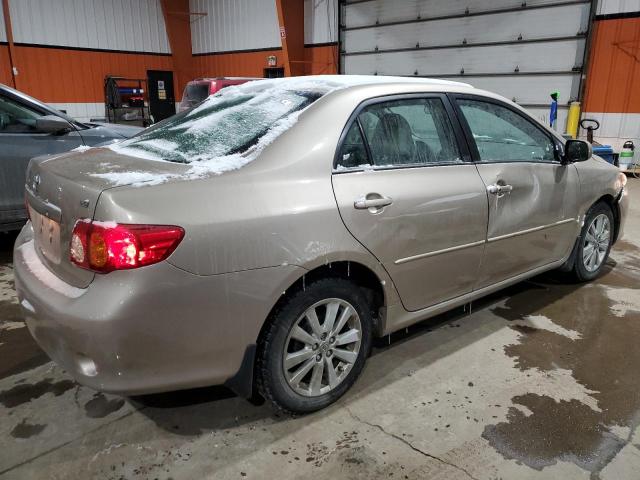 TOYOTA COROLLA BA 2009 gold  gas 2T1BU40E59C123795 photo #4