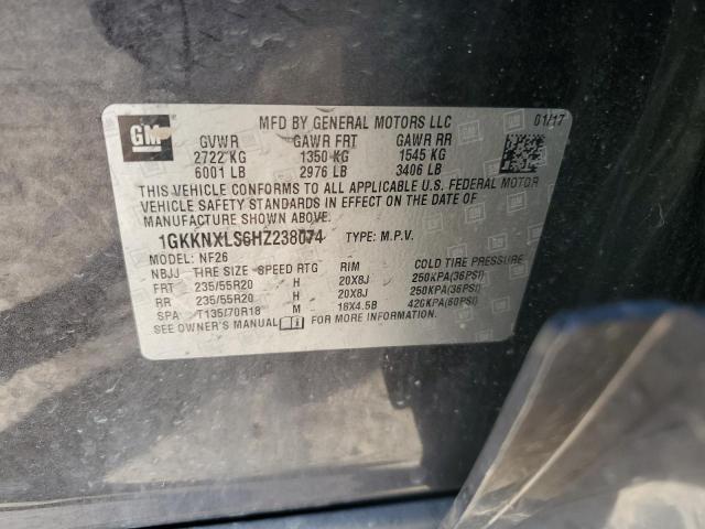 2017 GMC ACADIA DEN - 1GKKNXLS6HZ238074