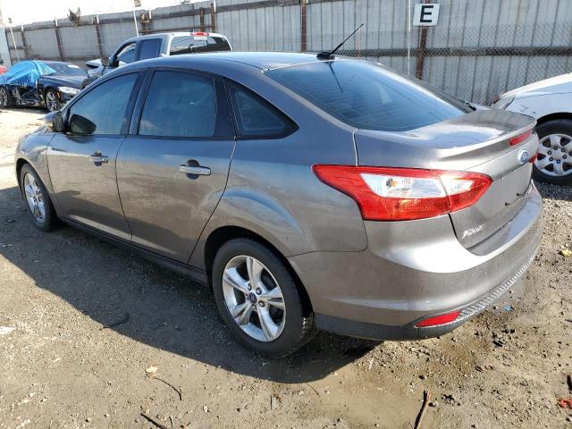 FORD FOCUS SE 2013 gray sedan 4d gas 1FADP3F28DL296449 photo #3