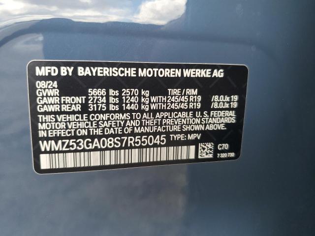 2025 MINI COUNTRYMAN WMZ53GA08S7R55045