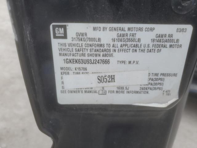 2003 GMC YUKON DENA #3292761771