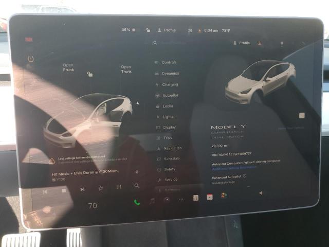 2023 TESLA MODEL Y - 7SAYGAEE5PF809727