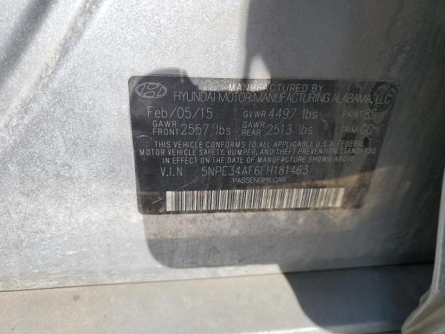 2015 HYUNDAI SONATA SPO - 5NPE34AF6FH181463