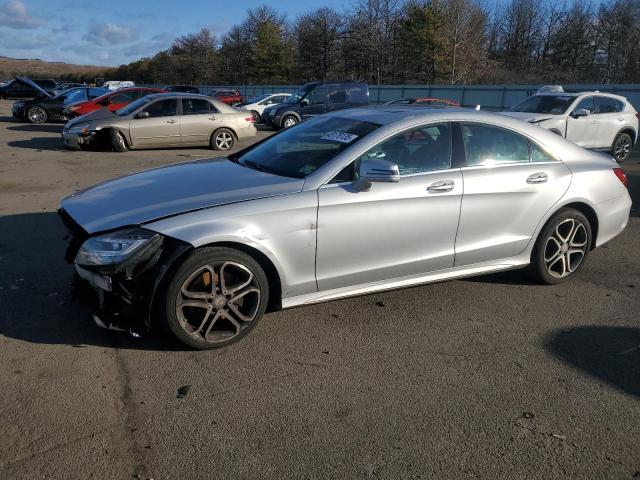 MERCEDES-BENZ CLS 400 4M 2015 silver  gas WDDLJ6HB6FA152117 photo #1