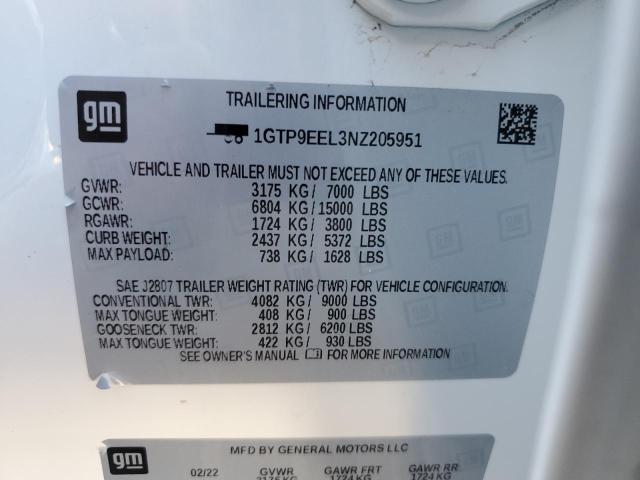 2022 GMC SIERRA LIM - 1GTP9EEL3NZ205951