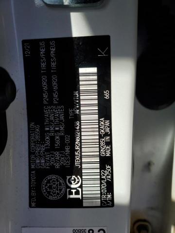 2022 TOYOTA 4RUNNER LI JTEKU5JR2N6021438