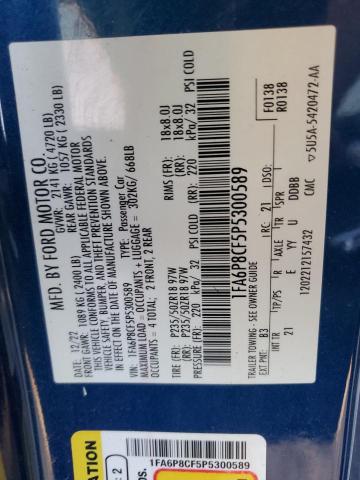 2023 FORD MUSTANG GT - 1FA6P8CF5P5300589