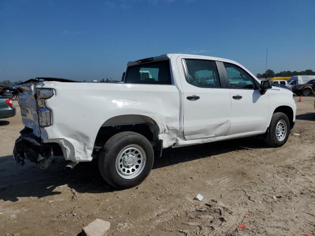 CHEVROLET SILVERADO 2023 white  gas 2GCPAAED7P1144866 photo #4