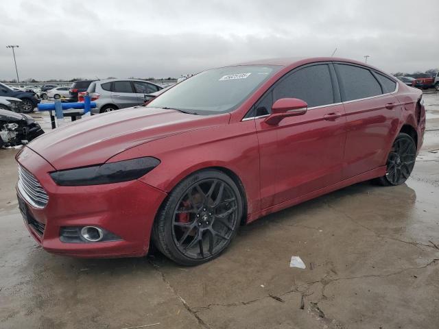 FORD FUSION SE 2015 red  gas 3FA6P0HD6FR214616 photo #1