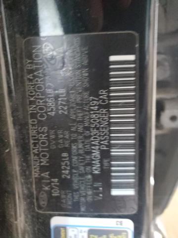 2015 KIA OPTIMA HYB - KNAGM4AD3F5081497