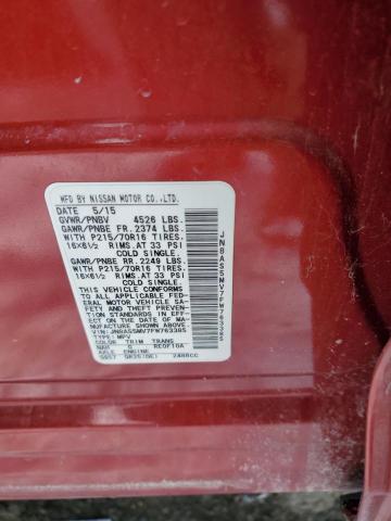 2015 NISSAN ROGUE SELE JN8AS5MV7FW763385