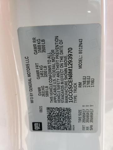 2021 CHEVROLET COLORADO L - 1GCGSCEN8M1293970