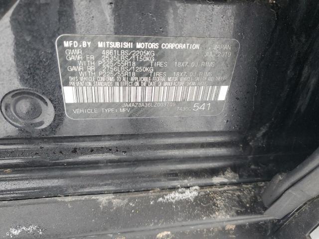 2020 MITSUBISHI OUTLANDER - JA4AZ3A36LZ003709