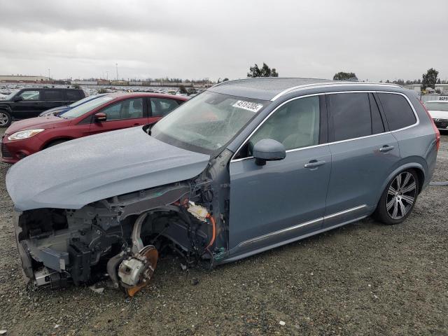 VOLVO XC90 T8 IN 2020 blue  hybrid engine YV4BR00L4L1540178 photo #1