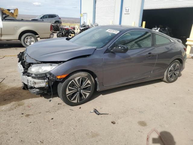 HONDA CIVIC EX 2018 gray  gas 2HGFC3B33JH357617 photo #1