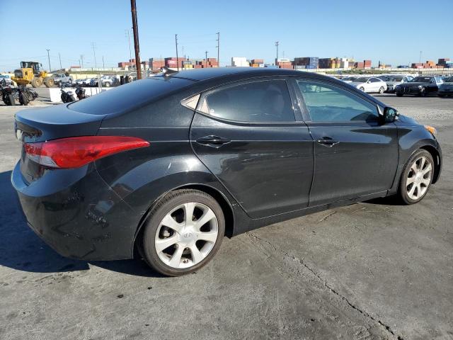 HYUNDAI ELANTRA GL 2013 black  gas 5NPDH4AE6DH410905 photo #4