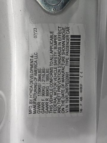 19XFL2H87PE020691 2023 HONDA CIVIC