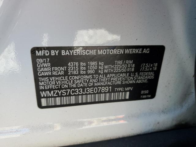 2018 MINI COOPER COU - WMZYS7C33J3E07891