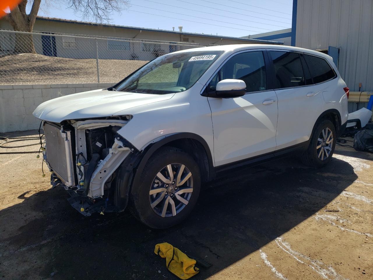 5FNYF6H58NB095615 HONDA PILOT EXL 2022