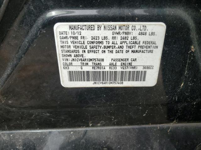 2013 INFINITI G37 - JN1CV6AR1DM757408