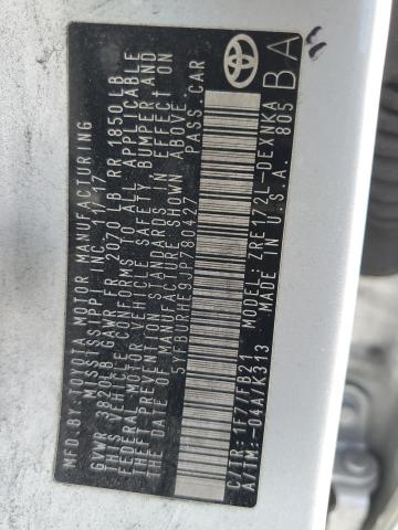 2018 TOYOTA COROLLA L - 5YFBURHE9JP780427