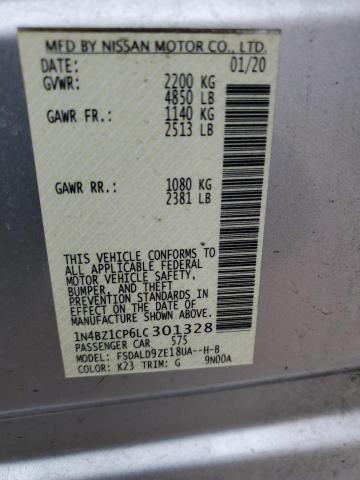 2020 NISSAN LEAF SV PL - 1N4BZ1CP6LC301328