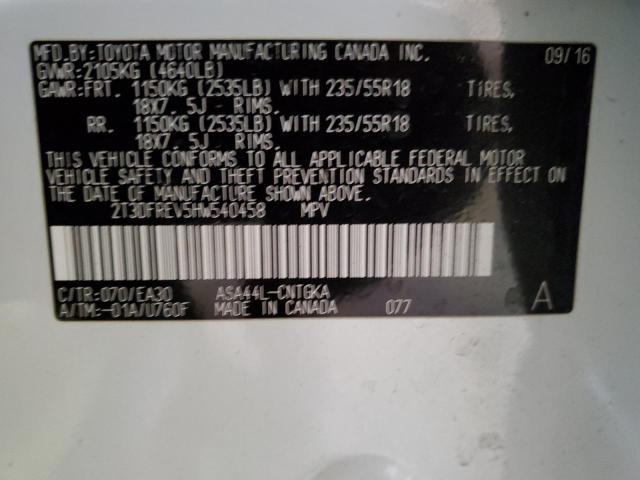 2017 TOYOTA RAV4 LIMIT - 2T3DFREV5HW540458