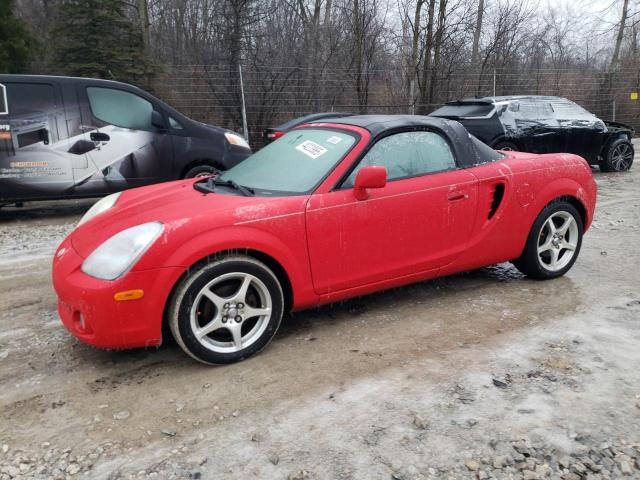 TOYOTA MR2 SPYDER 2004 red converti gas JTDFR320X40068696 photo #1