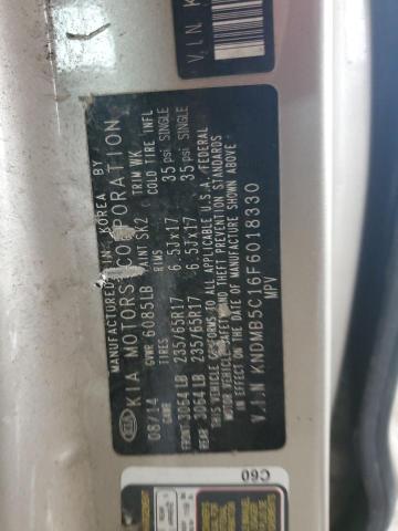 2015 KIA SEDONA LX - KNDMB5C16F6018330
