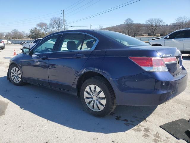 HONDA ACCORD LX 2011 blue  gas 1HGCP2F34BA079547 photo #3