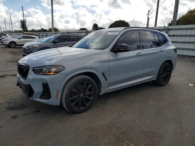 BMW X3 M40I 2022 gray  gas 5UX83DP06N9M62331 photo #1