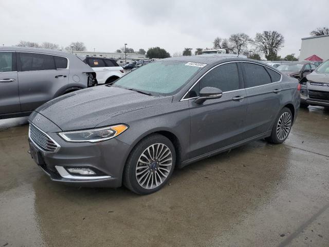 FORD FUSION TIT 2018 gray  gas 3FA6P0D97JR246887 photo #1