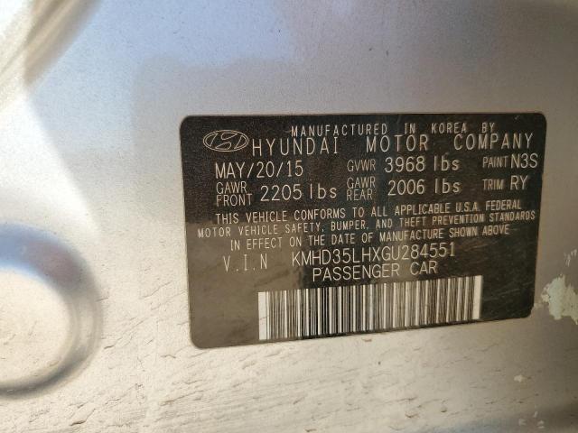 2016 HYUNDAI ELANTRA GT - KMHD35LHXGU284551
