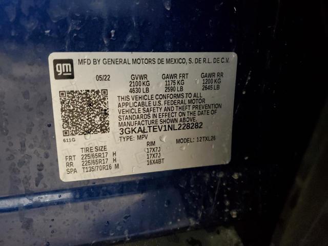 2022 GMC TERRAIN SL - 3GKALTEV1NL228282