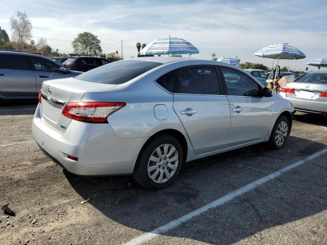 NISSAN SENTRA S 2014 silver sedan 4d gas 3N1AB7AP7EY267901 photo #4