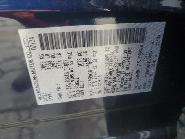 2024 NISSAN ROGUE SV - 5N1BT3BA9RC757994