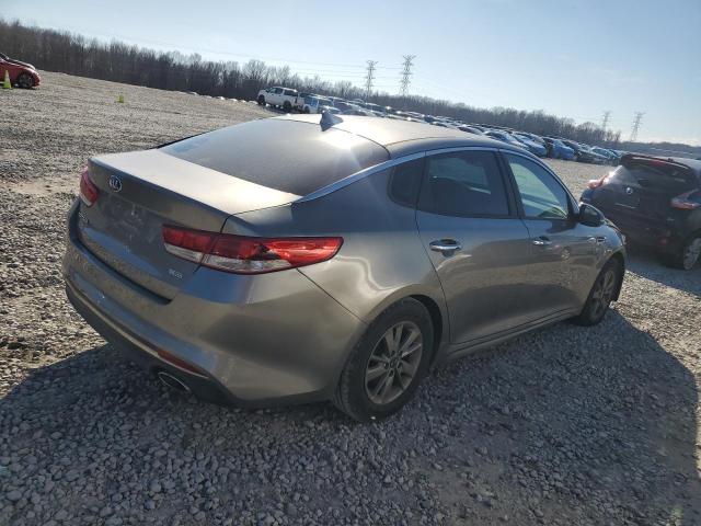 KIA OPTIMA LX 2016 gray sedan 4d gas 5XXGT4L12GG004853 photo #4