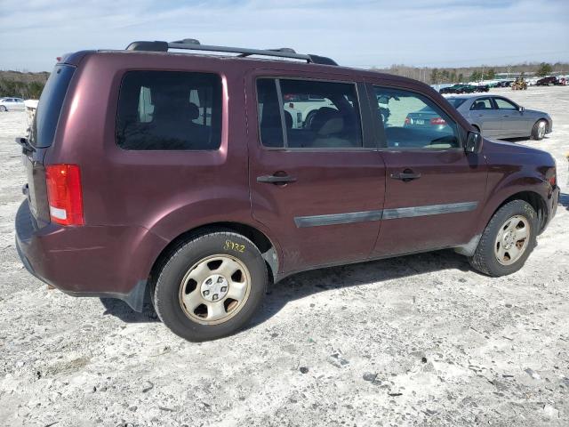 5FNYF4H22BB060283 Honda Pilot Lx 2011